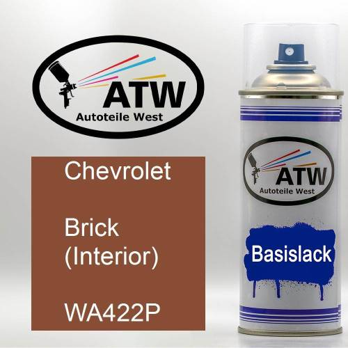 Chevrolet, Brick (Interior), WA422P: 400ml Sprühdose, von ATW Autoteile West.